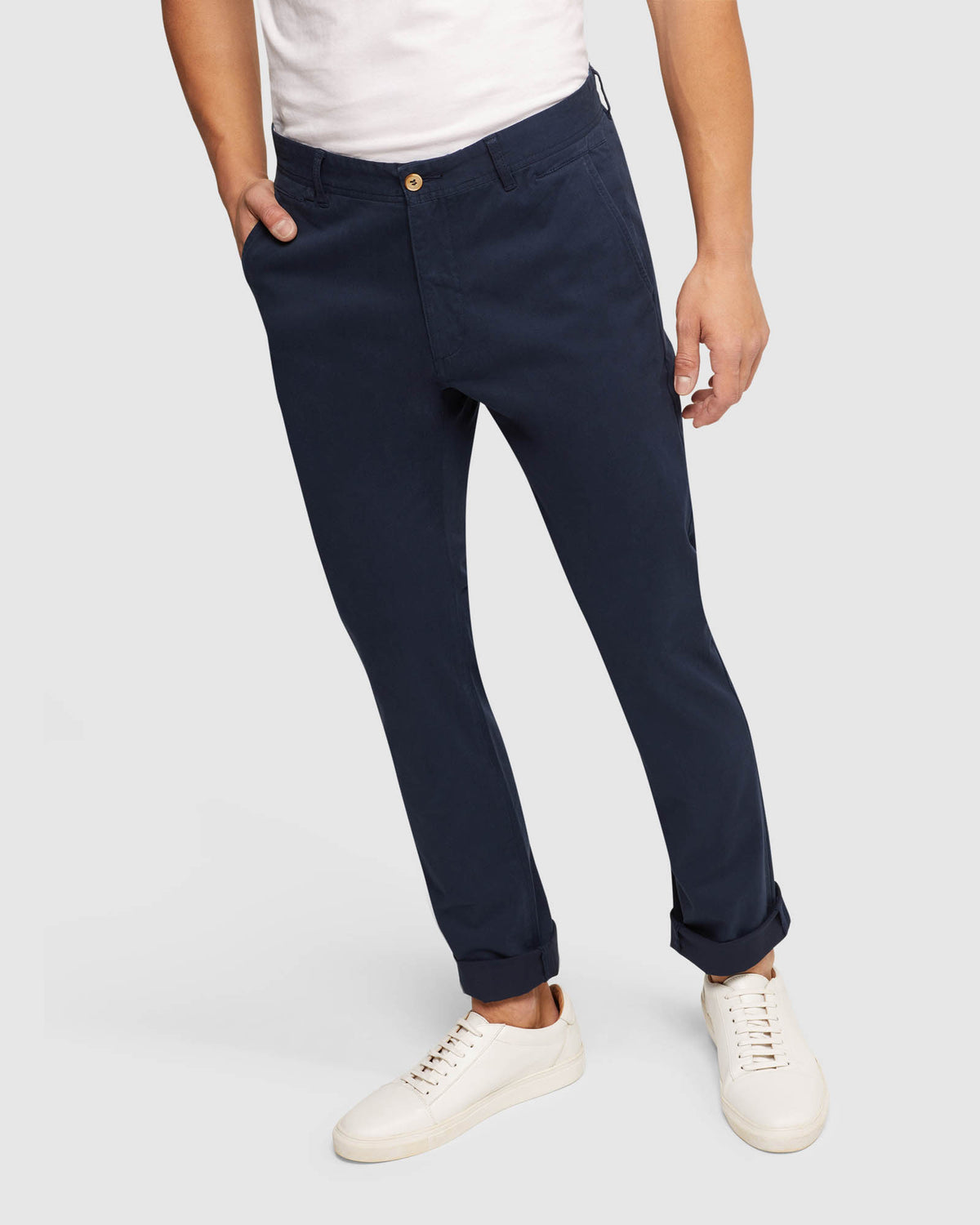 DANNY CASUAL ORGANIC COTTON CHINOS MENS TROUSERS