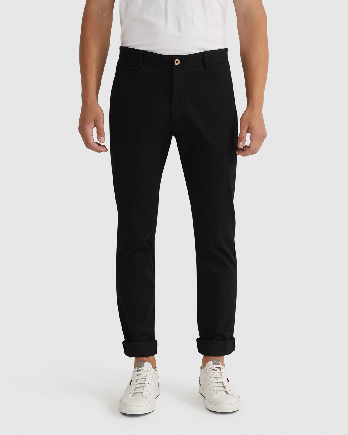 DANNY CASUAL ORGANIC COTTON CHINOS MENS TROUSERS