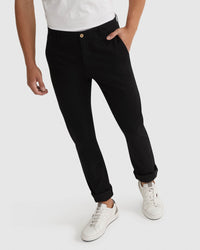 DANNY CASUAL ORGANIC COTTON CHINOS MENS TROUSERS