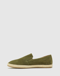 NELSON SUEDE ESPADRILLE SHOE