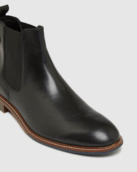 SILAS LEATHER CHELSEA BOOTS