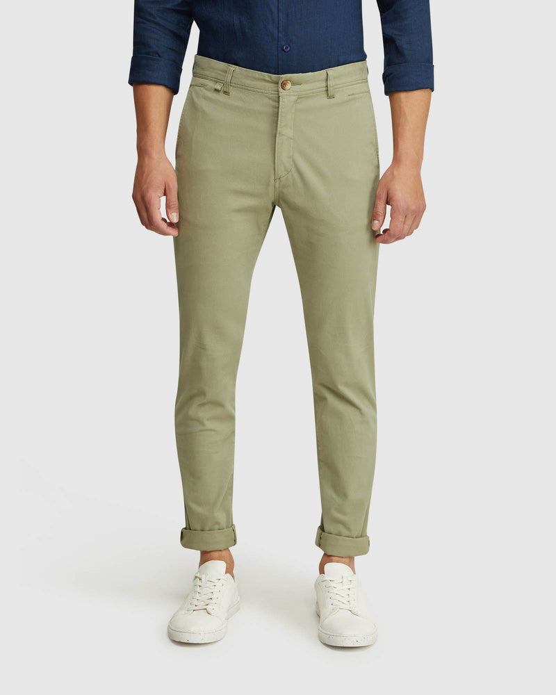 DANNY CASUAL ORGANIC COTTON CHINOS MENS TROUSERS