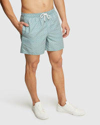 REECE SWIM BOARD SHORTS GREEN