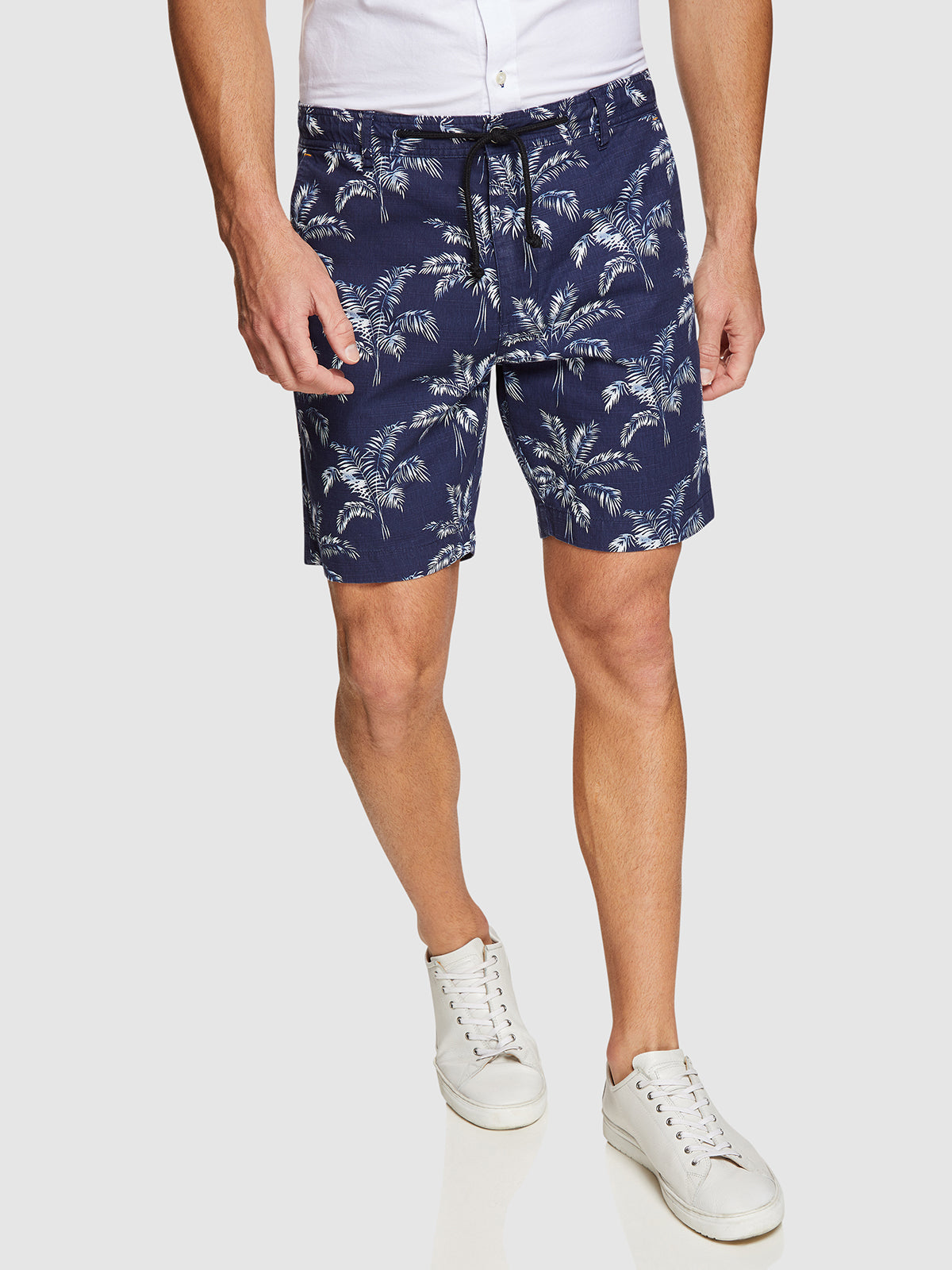 FREDDY PRINTED SHORTS NAVY