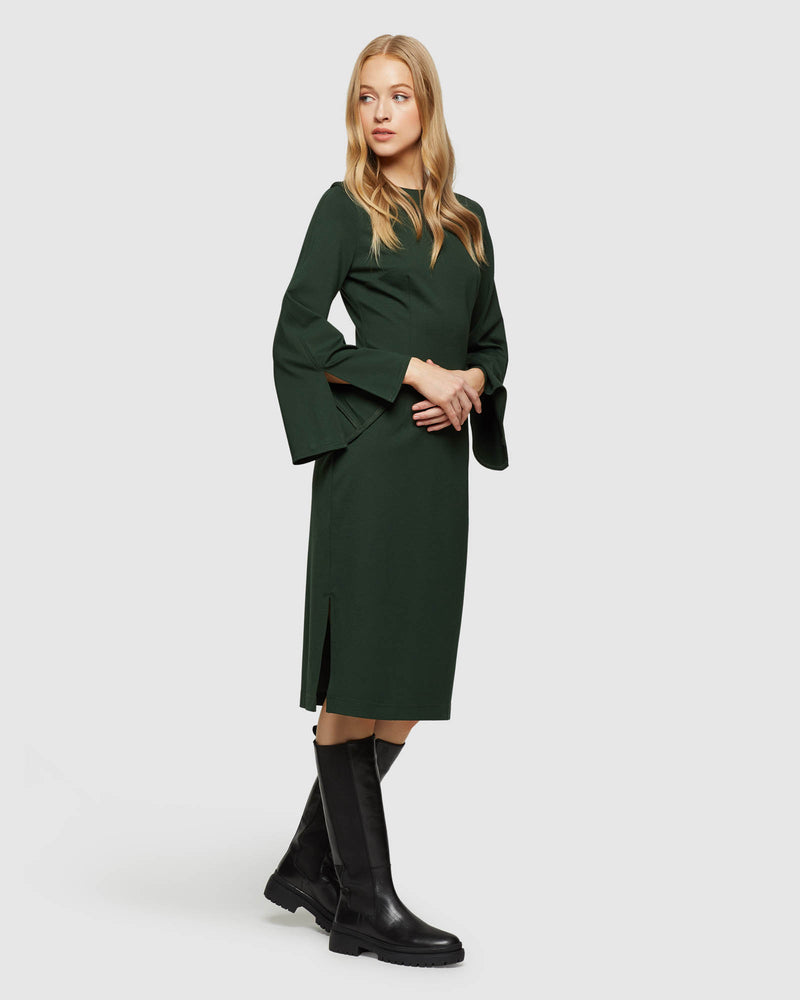 BRAILEY PONTI DRESS WOMENS DRESSES