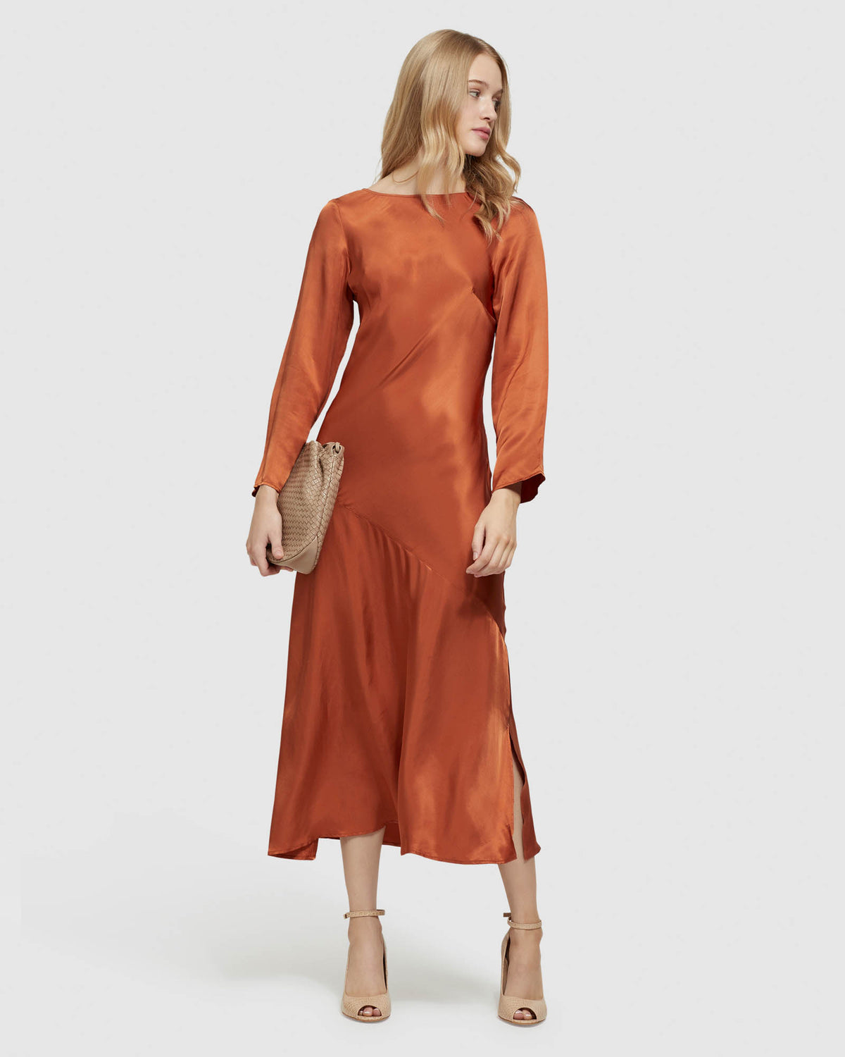 CAMILLE BIAS MIDI DRESS - AVAILABLE ~ 17 May, 2022 WOMENS DRESSES