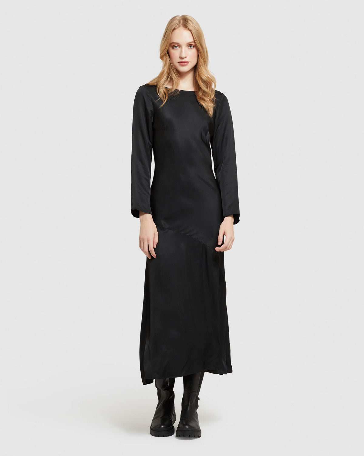 CAMILLE BIAS MIDI DRESS WOMENS DRESSES