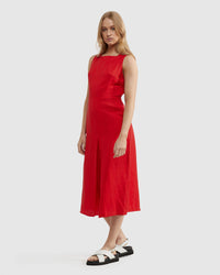 CHARLOTTE BACK CUTOUT DRESS WOMENS DRESSES