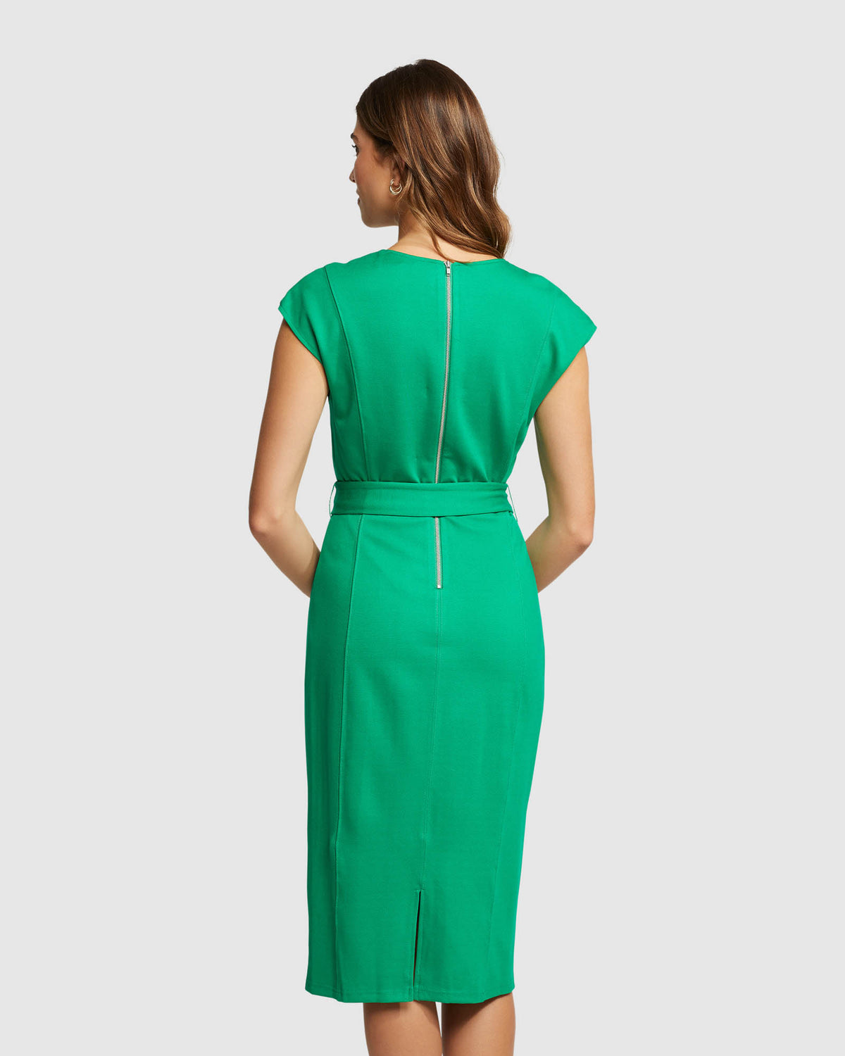 BELINDA PONTI DRESS WOMENS DRESSES