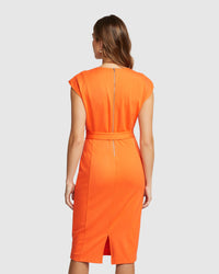 BELINDA PONTI DRESS WOMENS DRESSES