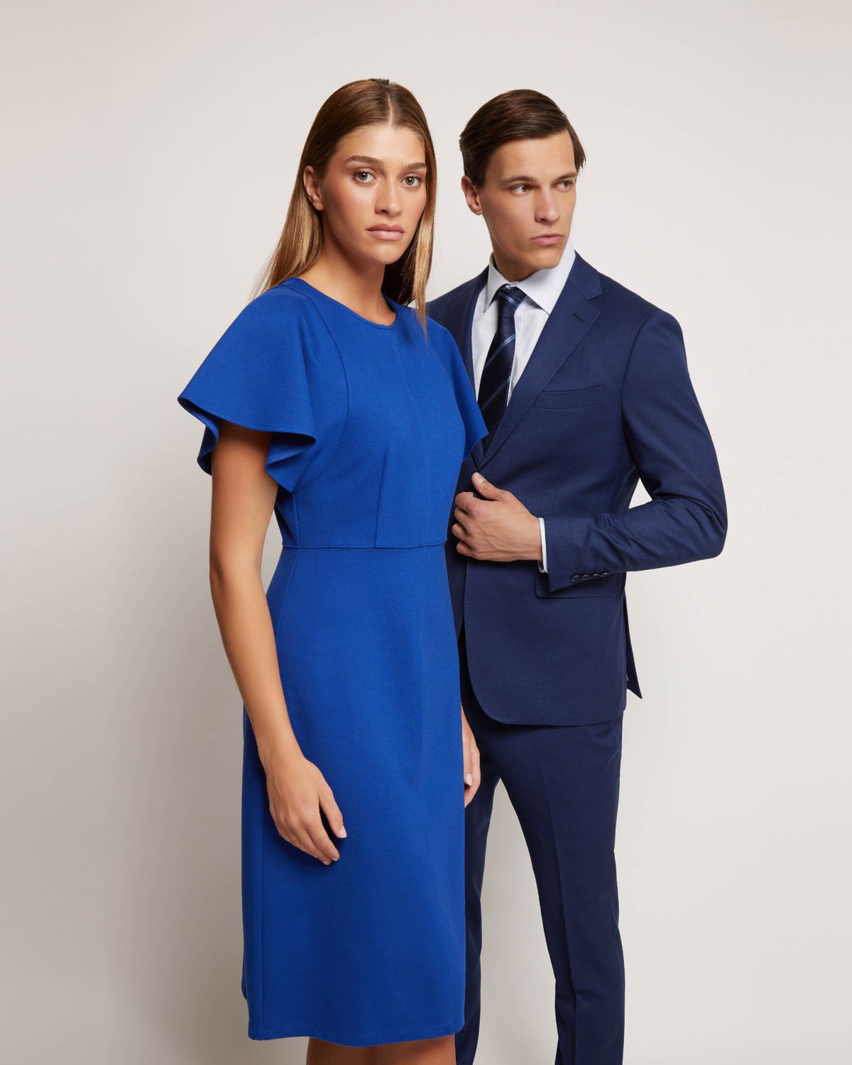 ABIGAIL PONTI DRESS WOMENS DRESSES