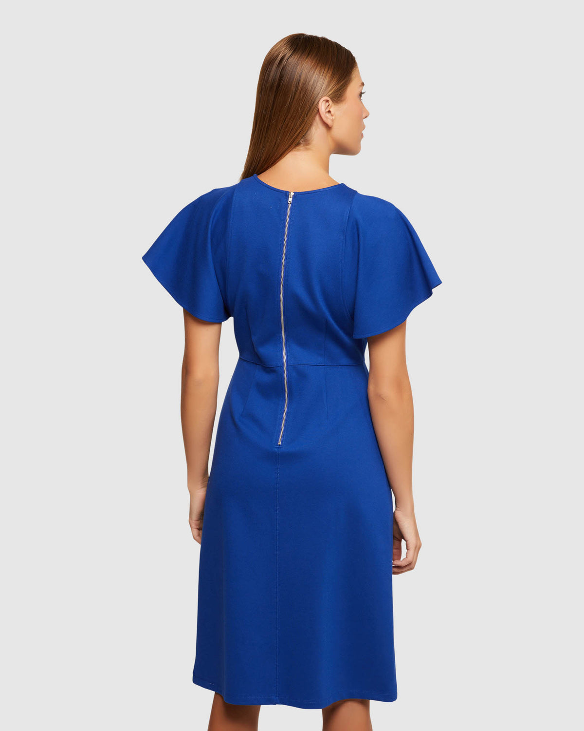 ABIGAIL PONTI DRESS WOMENS DRESSES