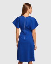 ABIGAIL PONTI DRESS WOMENS DRESSES