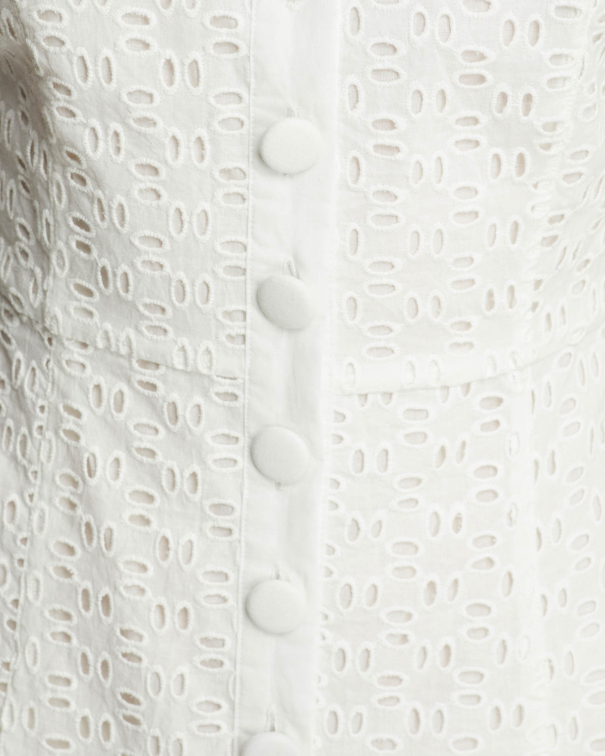 SHORE BRODERIE SHIRT DRESS WOMENS DRESSES