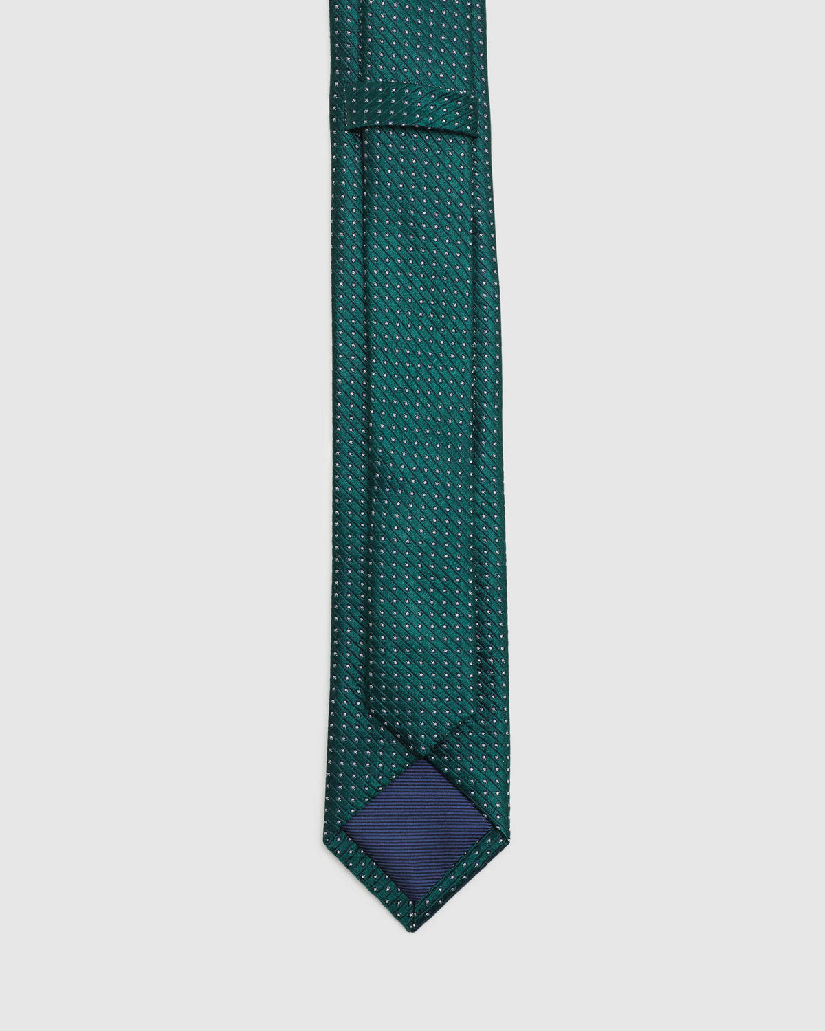STRIPES AND DOTS SKINNY SILK TIE MENS ACCESSORIES
