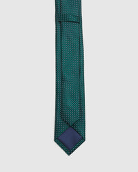 STRIPES AND DOTS SKINNY SILK TIE MENS ACCESSORIES
