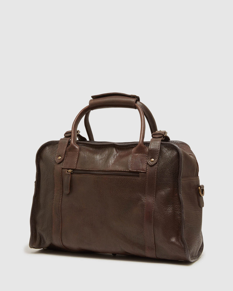 DARYL LEATHER OVERNIGHT BAGS MENS ACCESSORIES