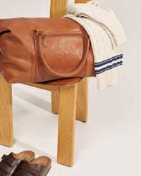 NEW FOSTER LEATHER OVERNIGHT BAG MENS ACCESSORIES