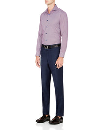 HOPKINS WOOL TROUSERS BLUE