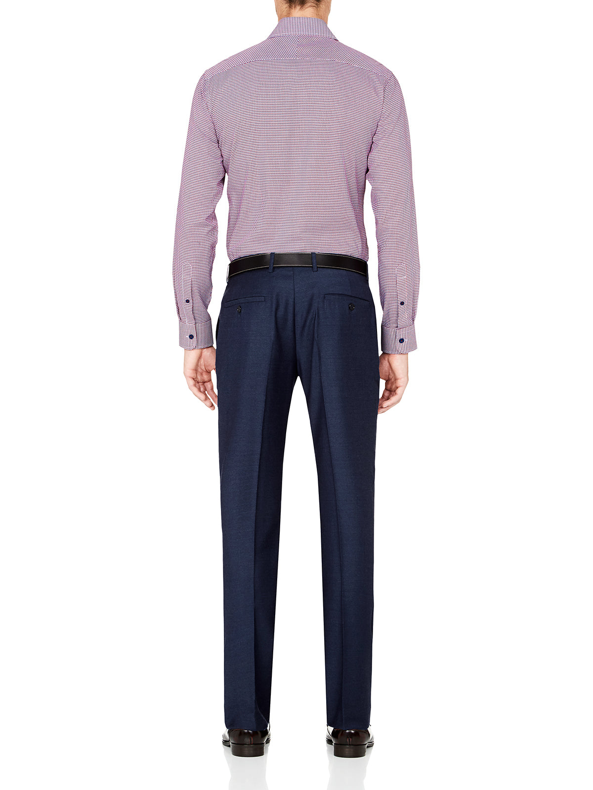 HOPKINS WOOL TROUSERS BLUE