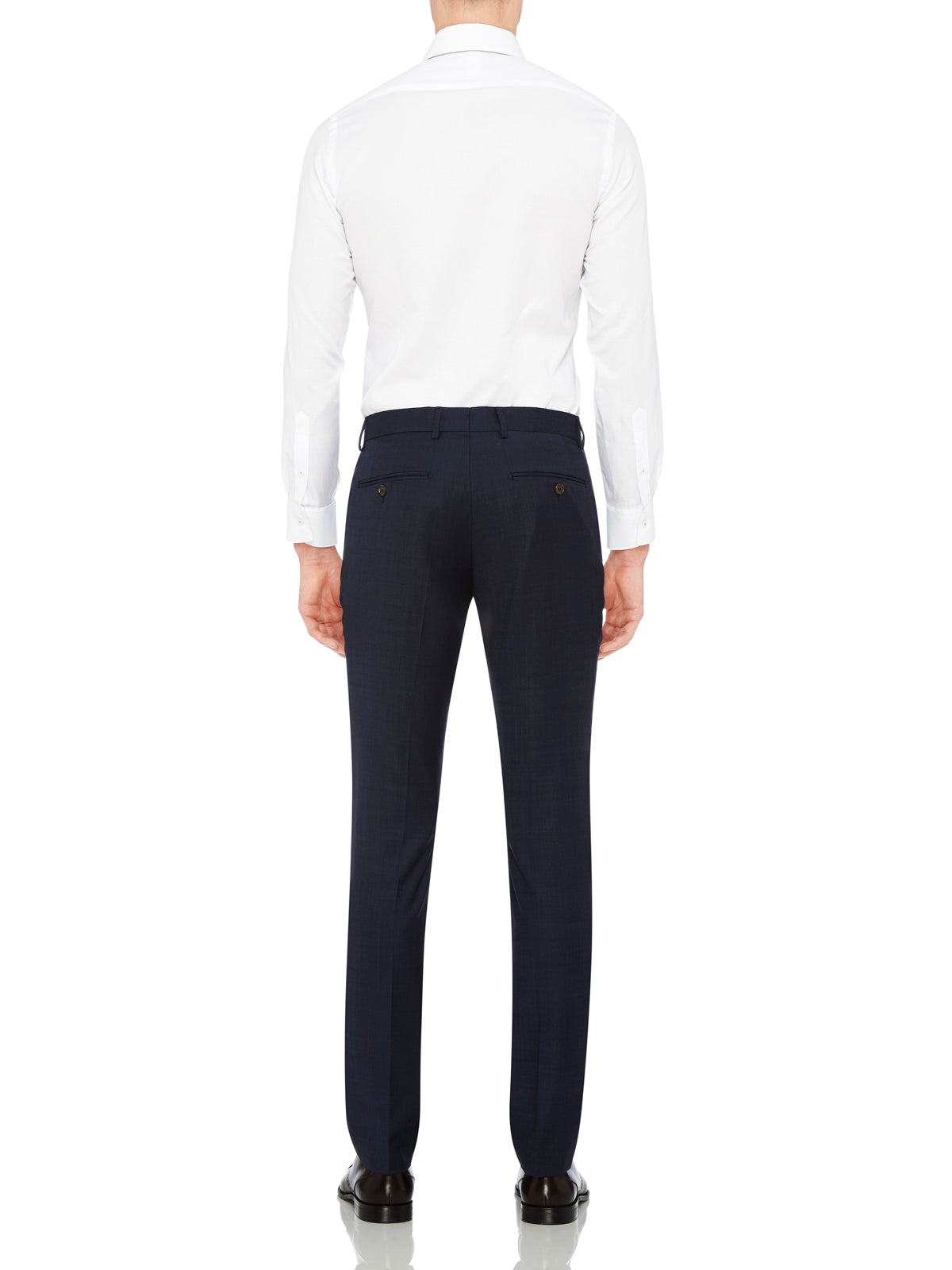 AUDEN WOOL TROUSERS CHARCOAL