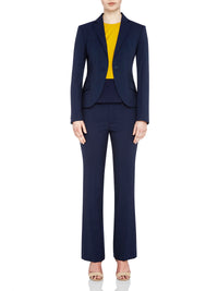 DANICA STRETCH SUIT TROUSERS BLK