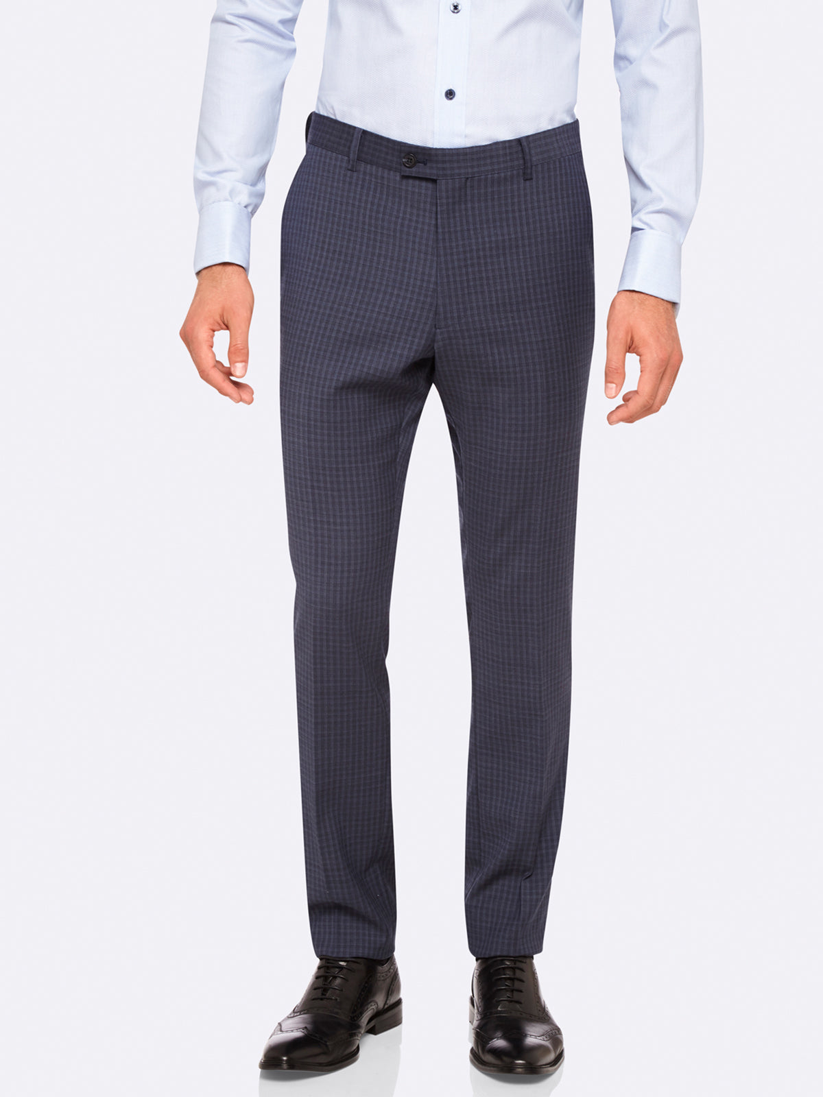 NEW HOPKINS SUIT PANT BLUE
