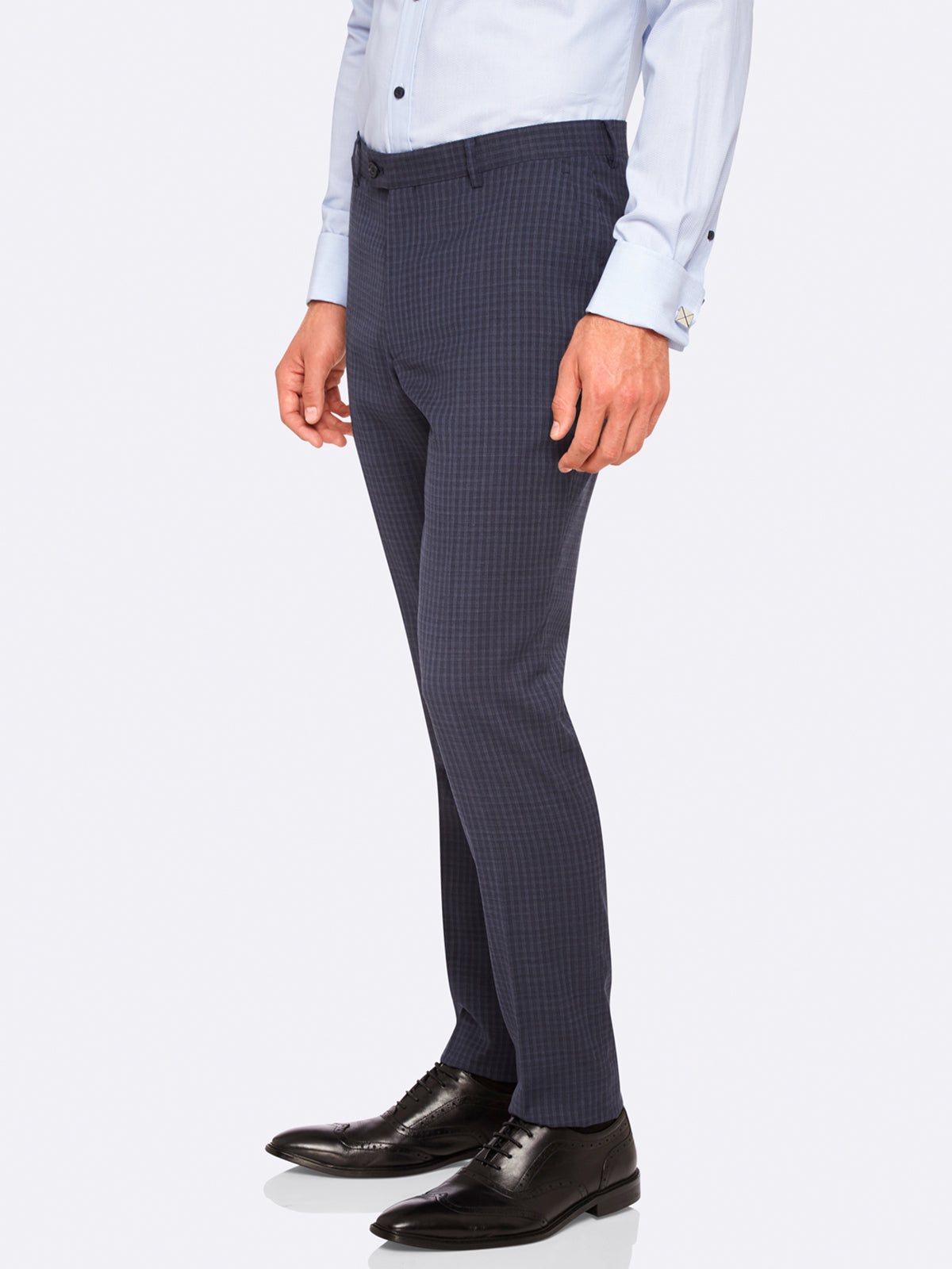 NEW HOPKINS SUIT PANT BLUE