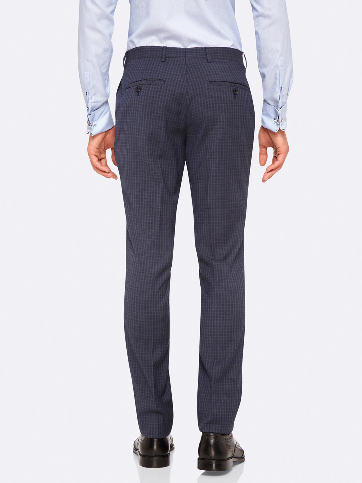 NEW HOPKINS SUIT PANT BLUE