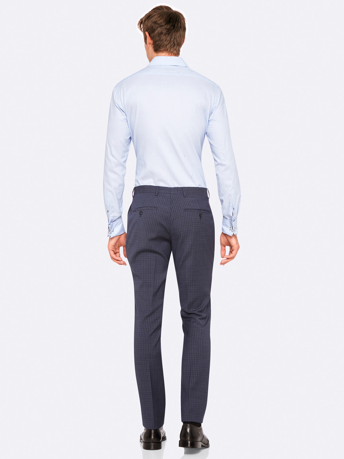 NEW HOPKINS SUIT PANT BLUE