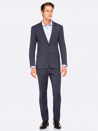 NEW HOPKINS SUIT PANT BLUE
