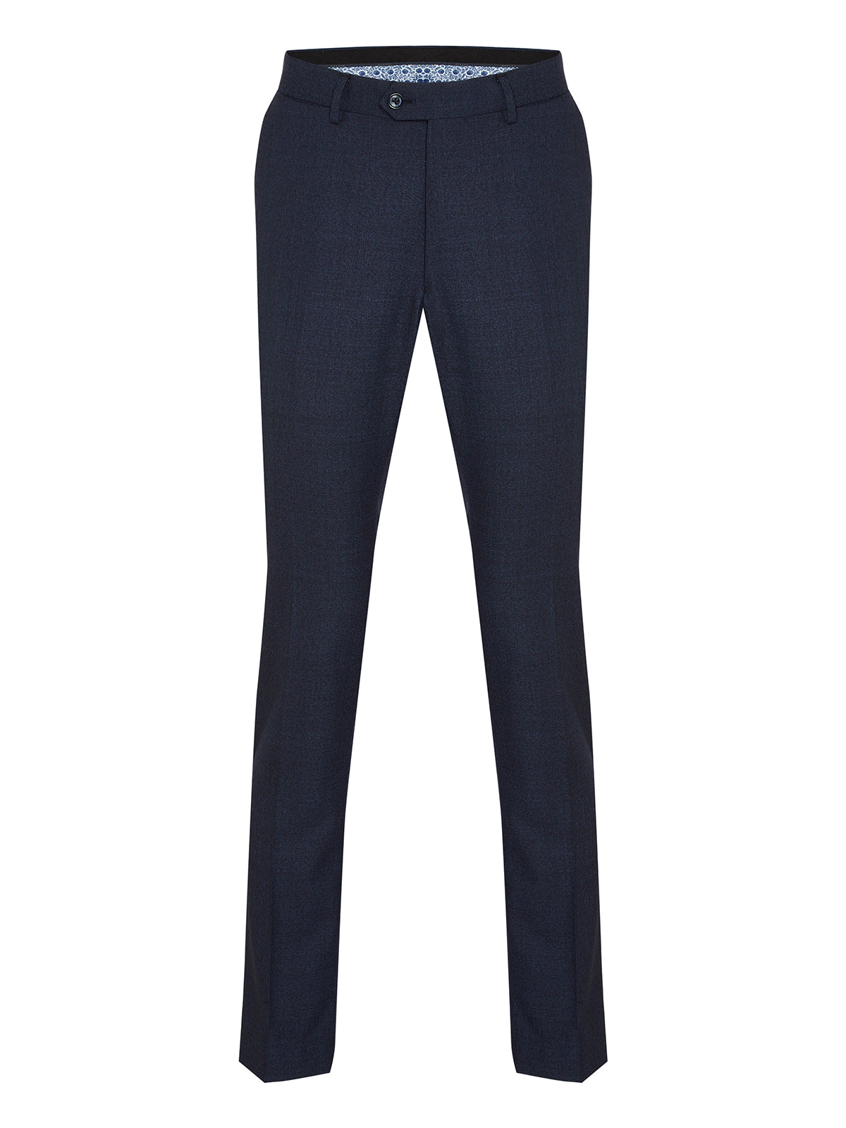 AUDEN WOOL SUIT TROUSERS CHAR