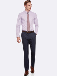 AUDEN WOOL SUIT TROUSERS CHAR