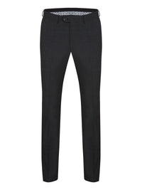 AUDEN WOOL SUIT TROUSERS CHAR