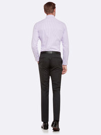 AUDEN WOOL SUIT TROUSERS CHAR