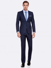NEW HOPKINS WOOL SUIT TROUSER BLUX