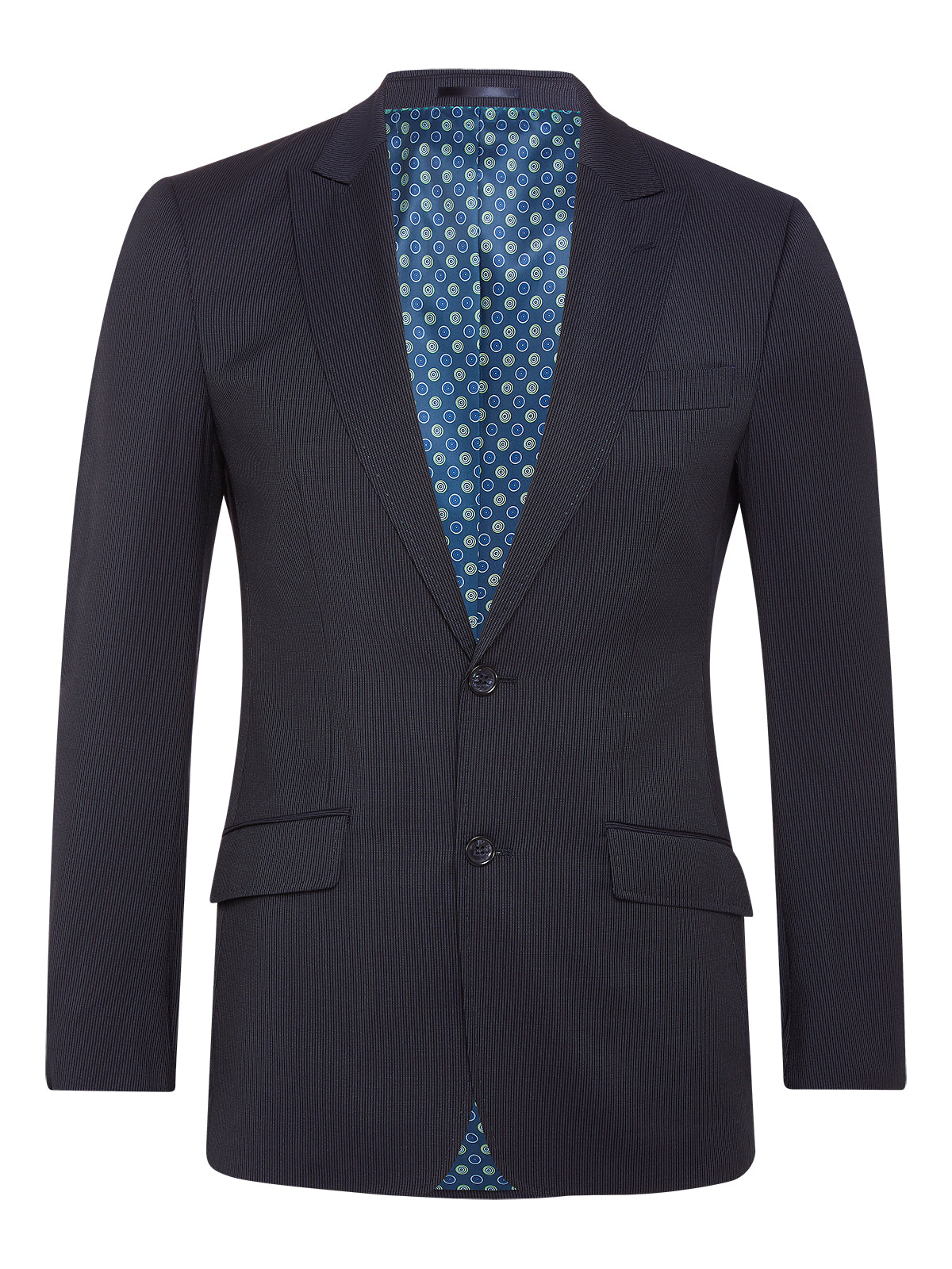 NEW HOPKINS PEAK LAPEL WOOL JACKETX NAVY