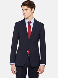 N.HOPKINS WOOL STRETCH SUIT JACKETX