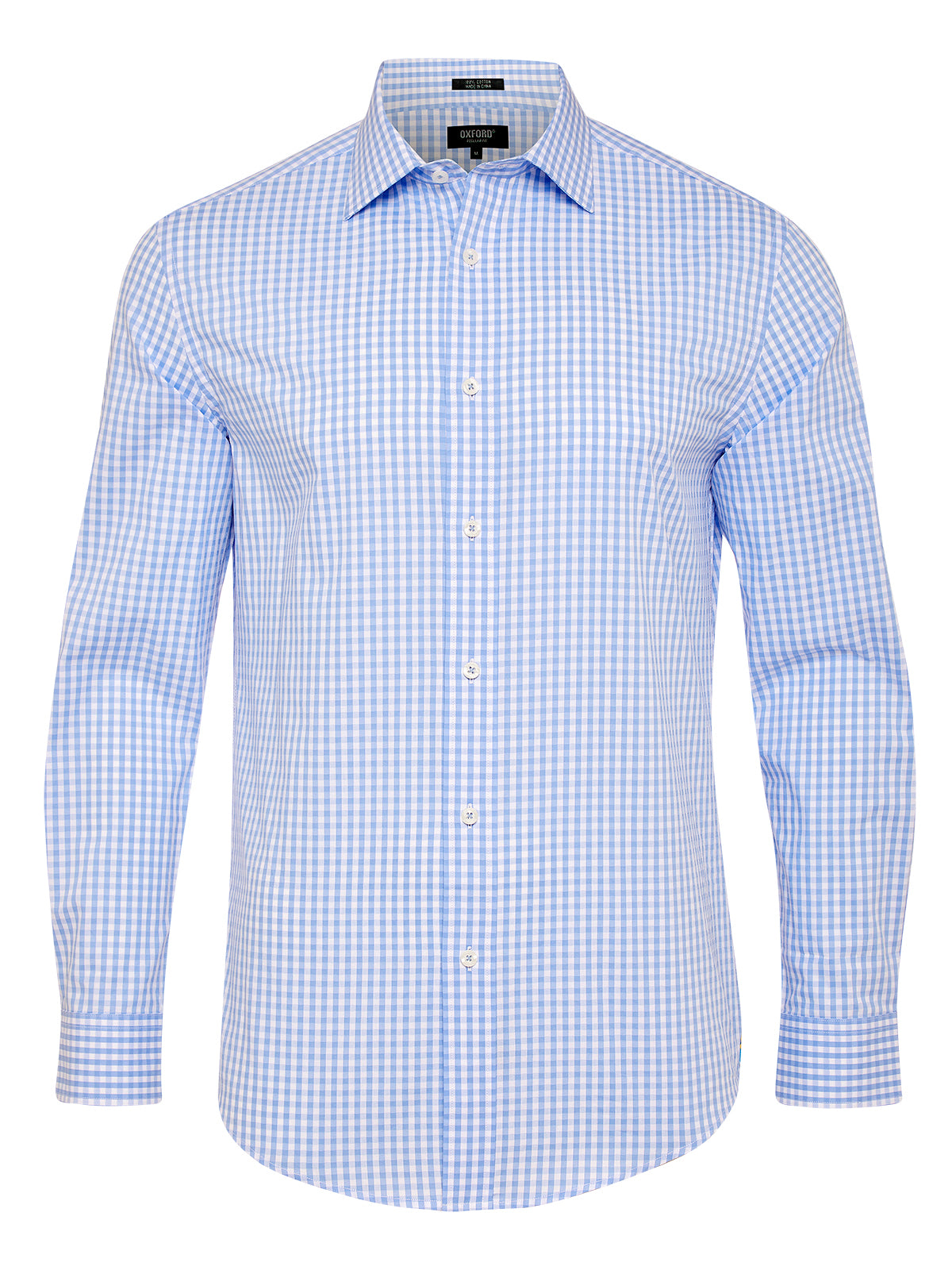 ISLINGTON CHECKED SHIRT BLUE