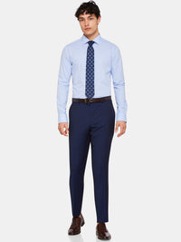 ISLINGTON CHECKED SHIRT BLUE