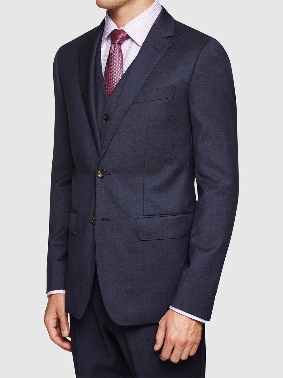 AUDEN WOOL SUIT JACKET GUNMETAL