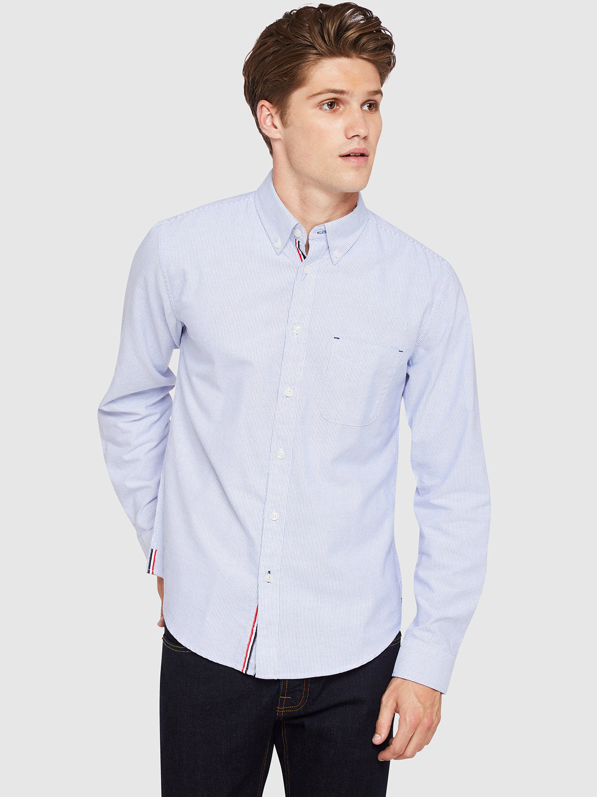UXBRIDGE STRIPED SHIRT NAVY