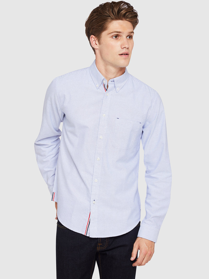 UXBRIDGE STRIPED SHIRT NAVY