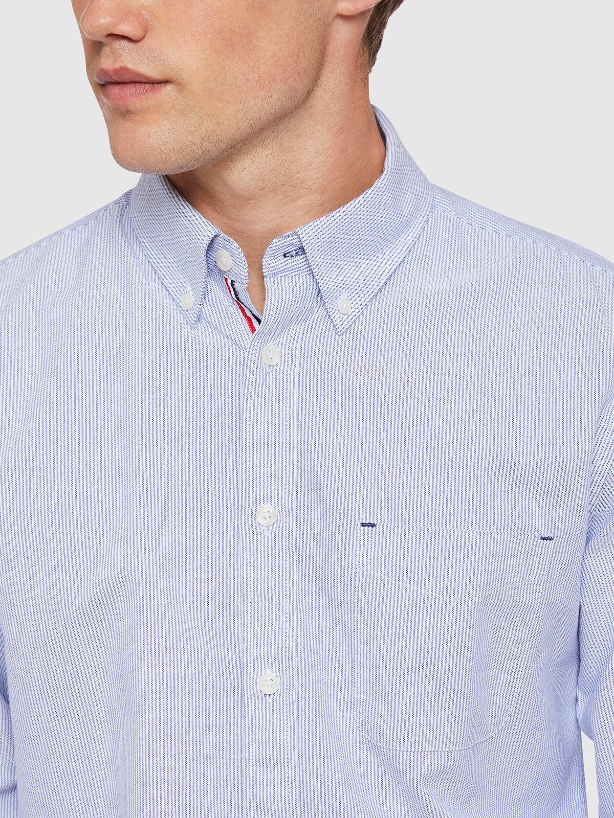 UXBRIDGE STRIPED SHIRT NAVY