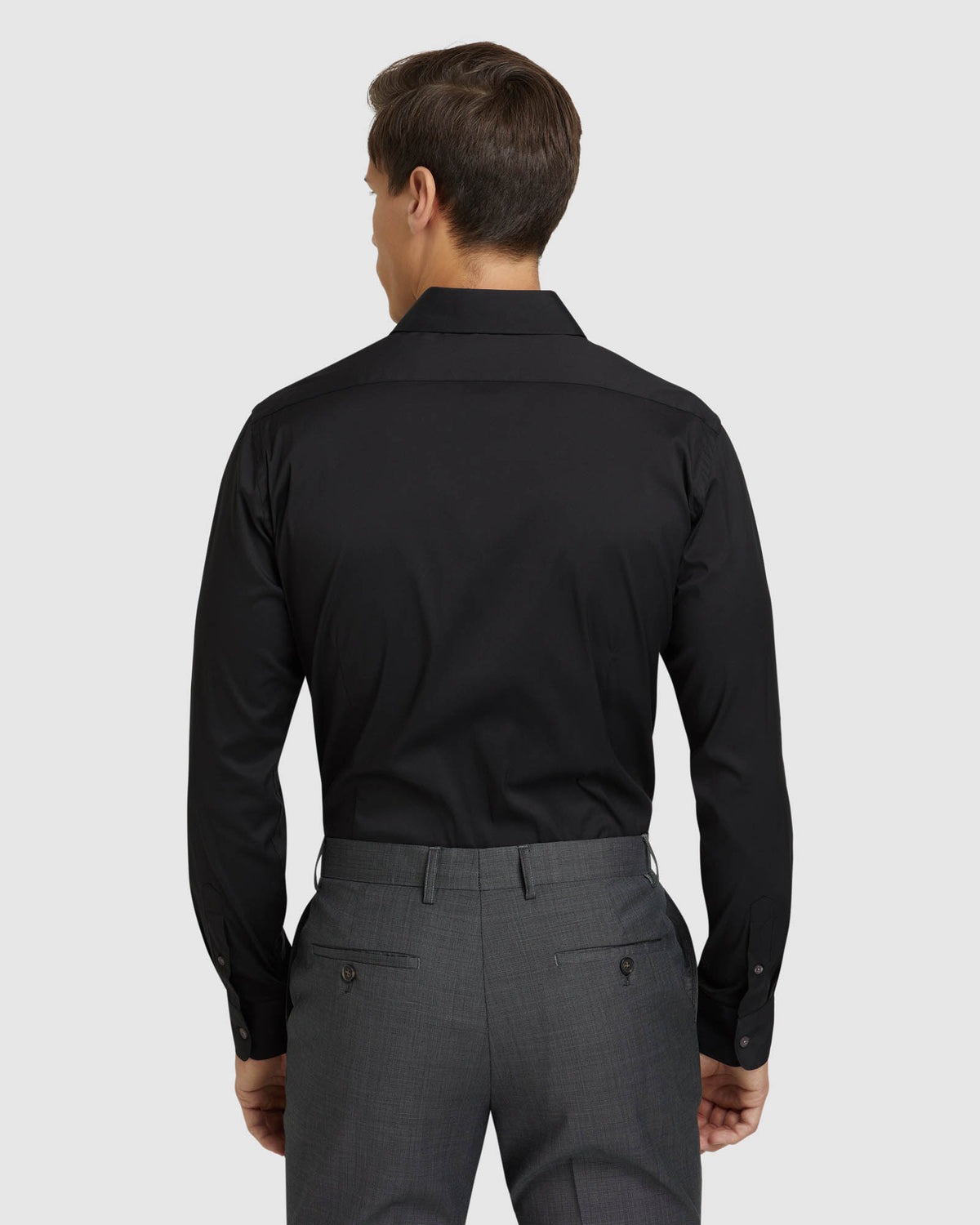stretch black shirt