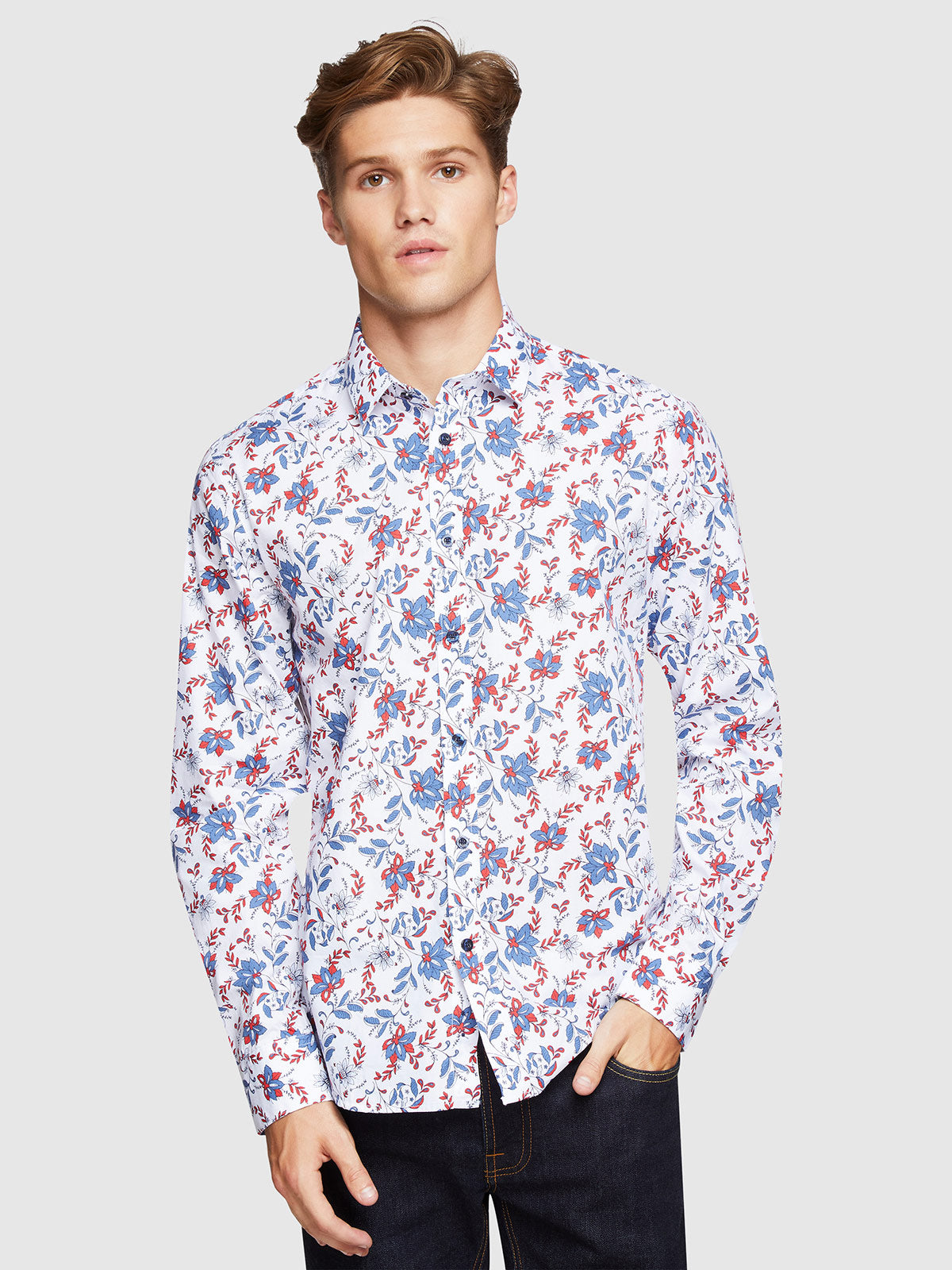 KENTON FLORAL PRINTED SHIRT