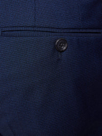 HOPKINS WOOL SUIT TROUSERS NAVY