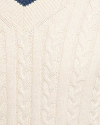 LOGAN CRICKET KNIT PULLOVER MENS KNITWEAR