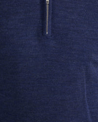 MERINO ZIP NECK TOP MENS KNITWEAR