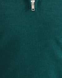 MERINO ZIP NECK TOP MENS KNITWEAR